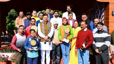 “विकल्प रहित संकल्प’’ भाषण प्रतियोगिता के विजेता सम्मानित