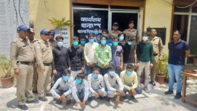 दरगाह क्षेत्र में  हुड़दंग करने वाले 16 हुड़ंदगि पुलिस हिरासत में