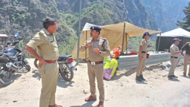 पुलिस अधीक्षक ने किया पांडुकेश्वर पंजीकरण केन्द्र का निरीक्षण, दिये आवश्यक दिशा-निर्देश