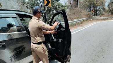 यातायात नियमों का उल्लंघन करने वाले वाहन चालकों के विरुद्ध ताबड़तोड कार्यवाही