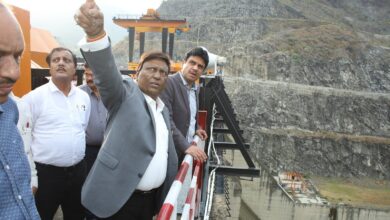 टिहरी हाइड्रो परिसर का दो दिवसीय सघन निरीक्षण