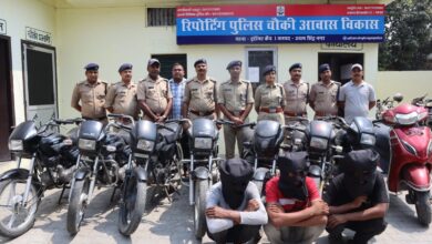 अंतर्राज्यीय वाहन चोर गिरोह का खुलासा, तीन गिरफ्तार