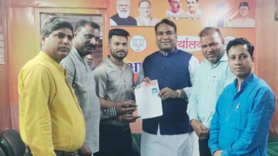 भाजपा युवा नेता करण घाघट ने वार्ड नंबर 9 आर्य नगर से की दावेदारी