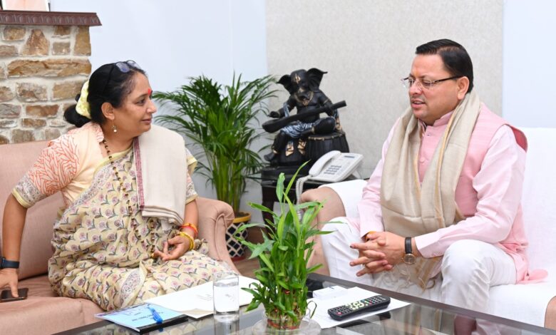 विधानसभा अध्यक्ष ने की मुख्यमंत्री से मुलाकात