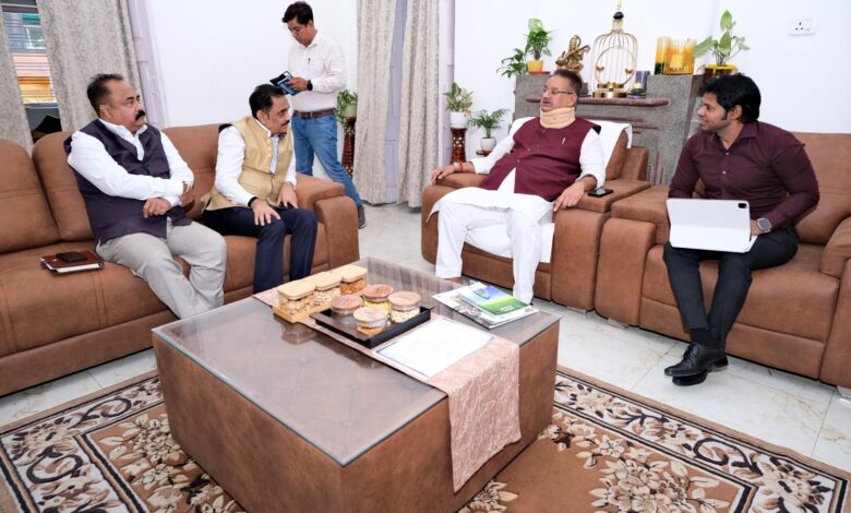 अडानी गुप्र के प्रतिनिधि मण्डल ने की कृषि मंत्री से मुलाकात