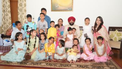 महानवमी पर राज्यपाल ने किया कन्या पूजन