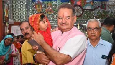 मां सिद्धिदात्री की आराधना कर किया 151 कन्याओं का पूजन