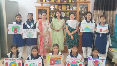 राष्ट्रीय डाक दिवस : जेआरसी सदस्यों ने डाक सेवाओं के बारे में बताया राष्ट्रीय डाक दिवस : जेआरसी सदस्यों ने डाक सेवाओं के बारे में बताया