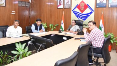 राज्य स्थापना सप्ताह के आयोजन की तैयारियों की समीक्षा