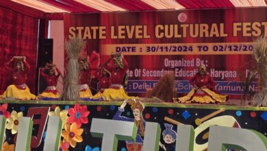 सराय ख्वाजा का स्टेट लेवल कल्चरल फेस्ट में प्रशंसनीय प्रदर्शन