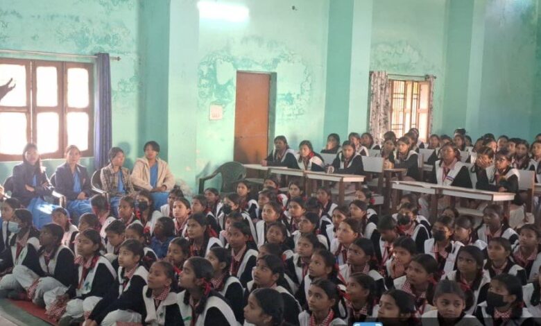 भवानी बालिका इंटर कॉलेज में जागरूकता शिविर का आयोजन