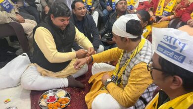 बिंदाल पुल पर हुआ आम आदमी पार्टी कार्यालय का उद्घाटन