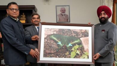 राजभवन में बहुत जल्द बनकर तैयार हो जाएगा बटरफ्लाई गार्डन